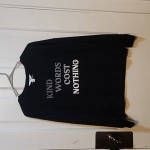 Nine West Kind Words Cost Nothing Shirt